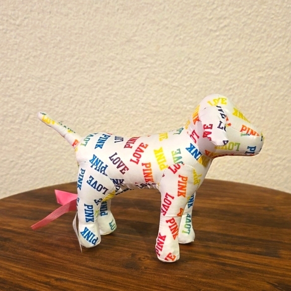 PINK Victoria's Secret PLUSH Love PINK Spellout Logo Excellent condition! - Picture 6 of 9